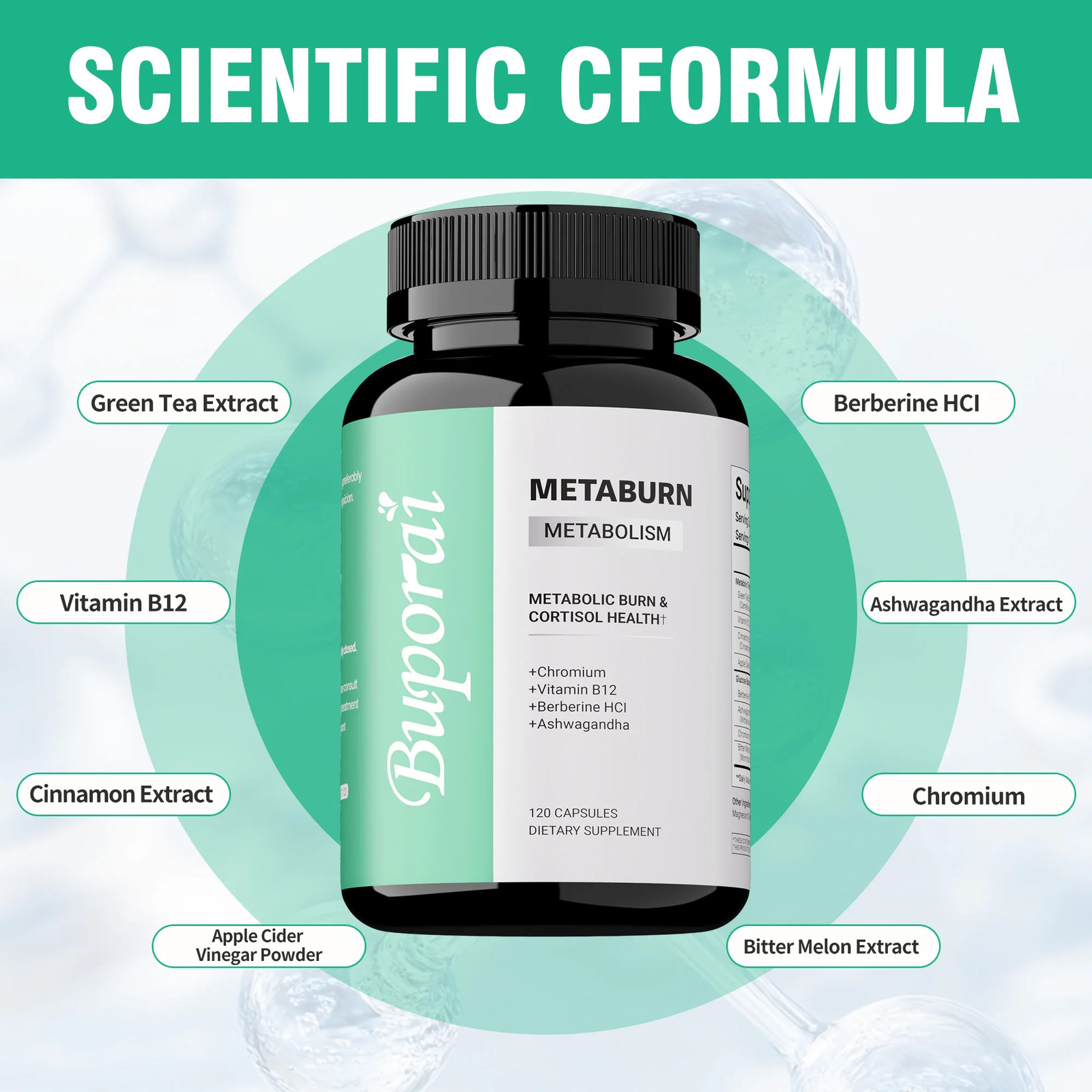 Metaburn 240pcs – Weight Loss, Gut Health & Energy, Appetite Suppressant
