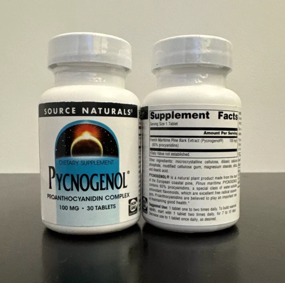 Source Naturals Pycnogenol (100 mg) 60 Tablets