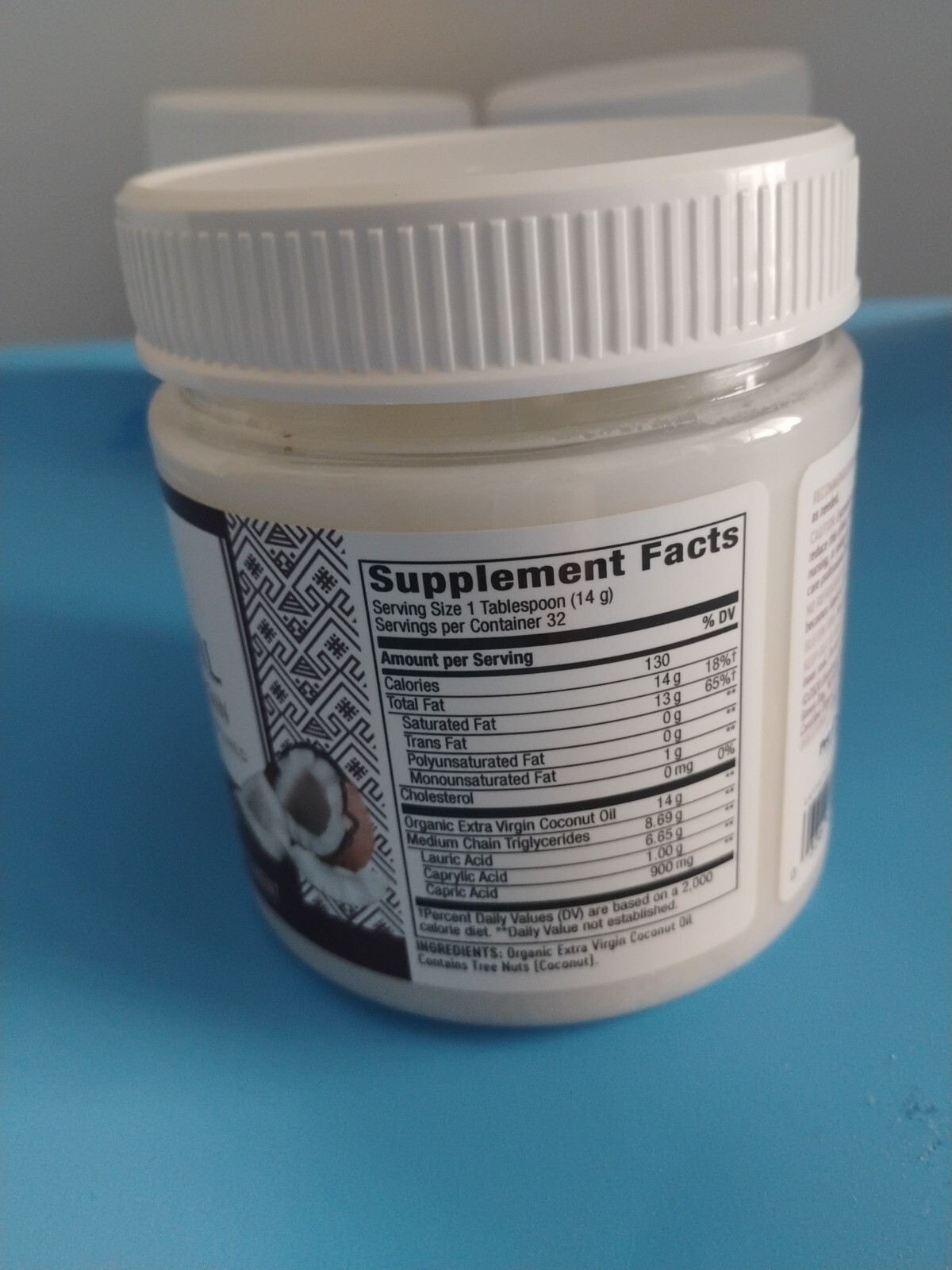 3 Jars Nature’s Way Coconut Oil Organic Extra Virgin 3/2025 16 Oz. 62% MCTS (X)