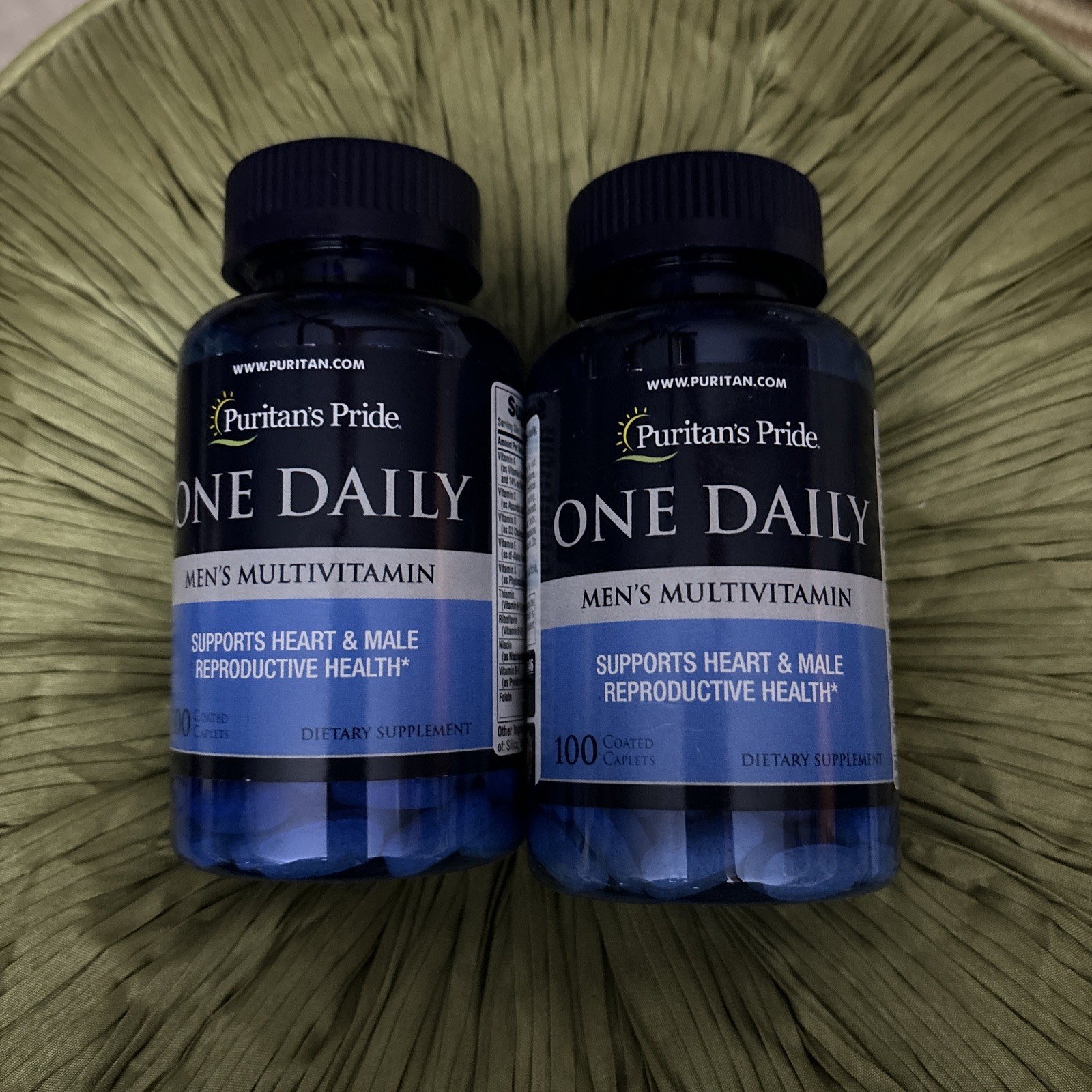 Puritan’s Pride One Daily Men’s Multivitamin/2×100=200 caplets/USA/Exp 11/2027