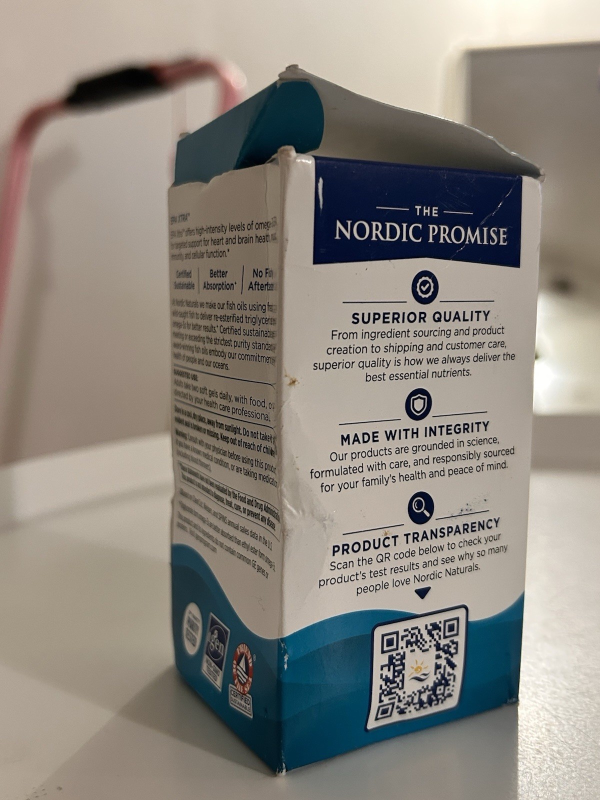 Nordic Naturals EPA Lemon Xtra- Potent Dose for Heart, Immune & Mood Health 90Ct