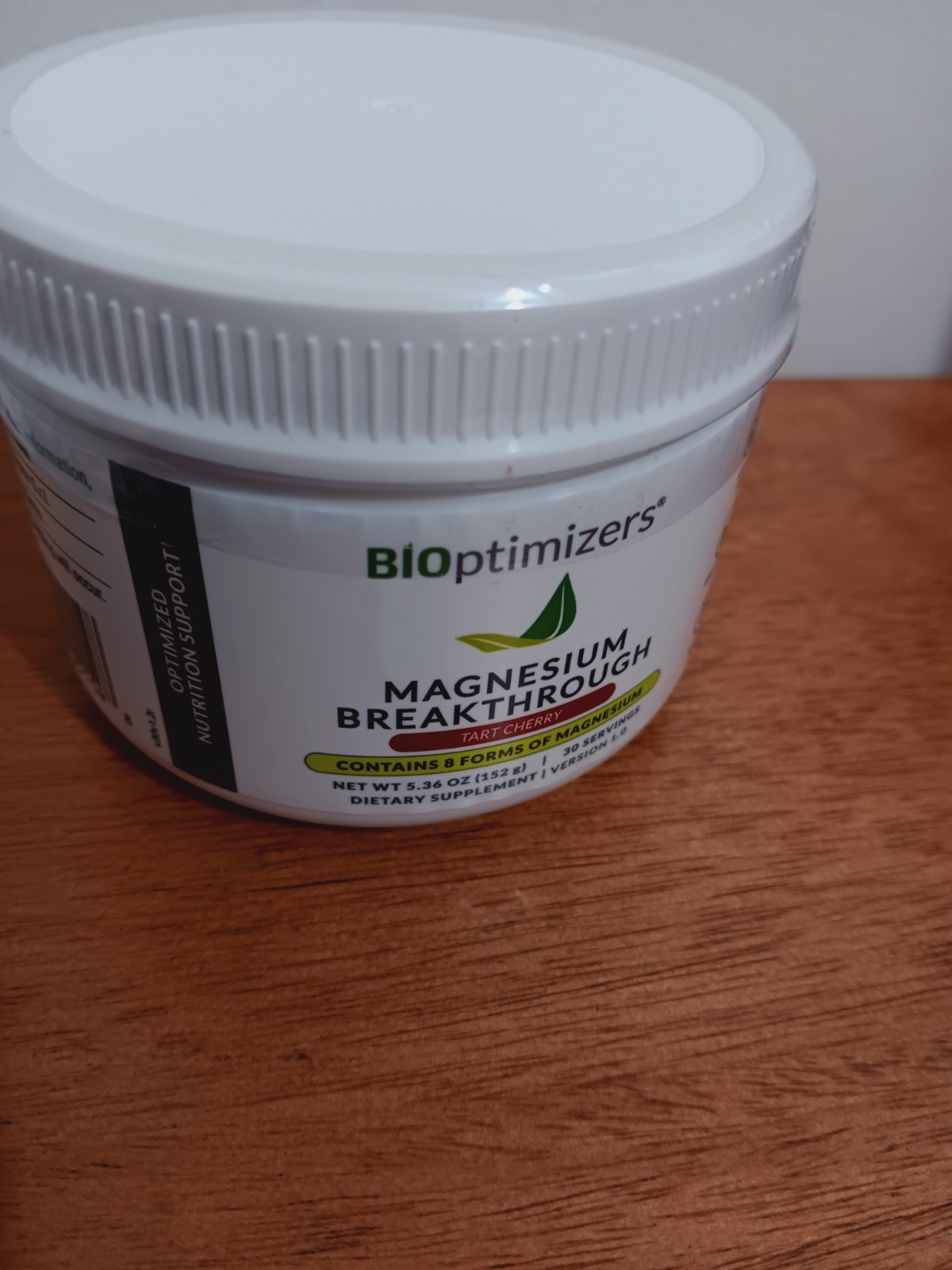 BIOptimizers Magnesium Breakthrough Magnesium Electrolytes Tart Cherry.exp:7/27