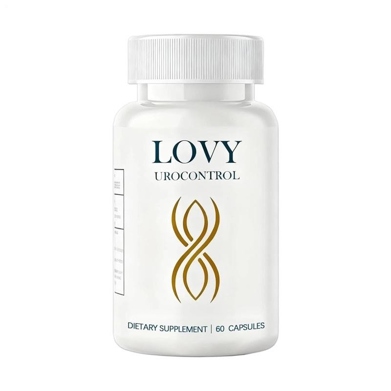 Lovy Urocontrol Capsules,Bladder Health Supplement with Pumpkin Seed & Herbal