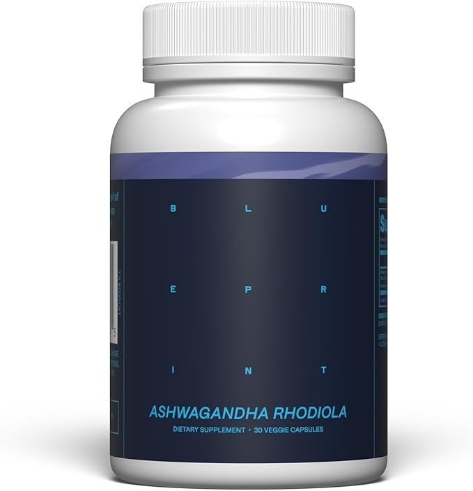 Blueprint Bryan Johnson Ashwagandha & Rhodiola Supplement – 120mg
