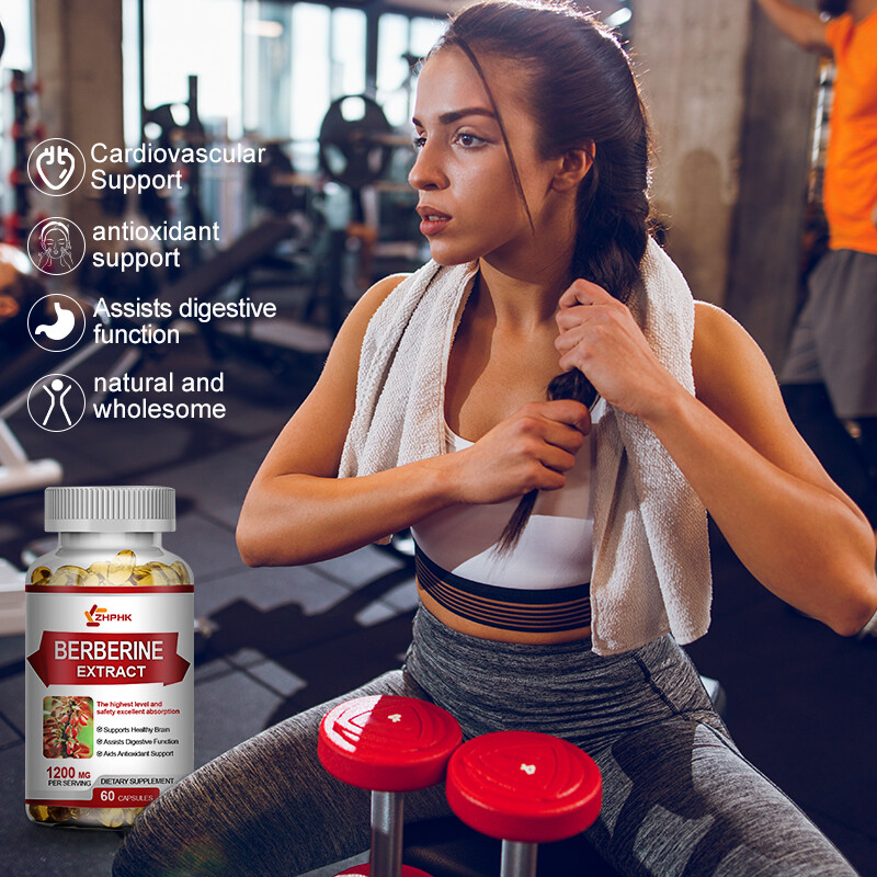 Premium Berberine HCL 1200mg High Potency Anti-inflammatory,Blood Sugar Support