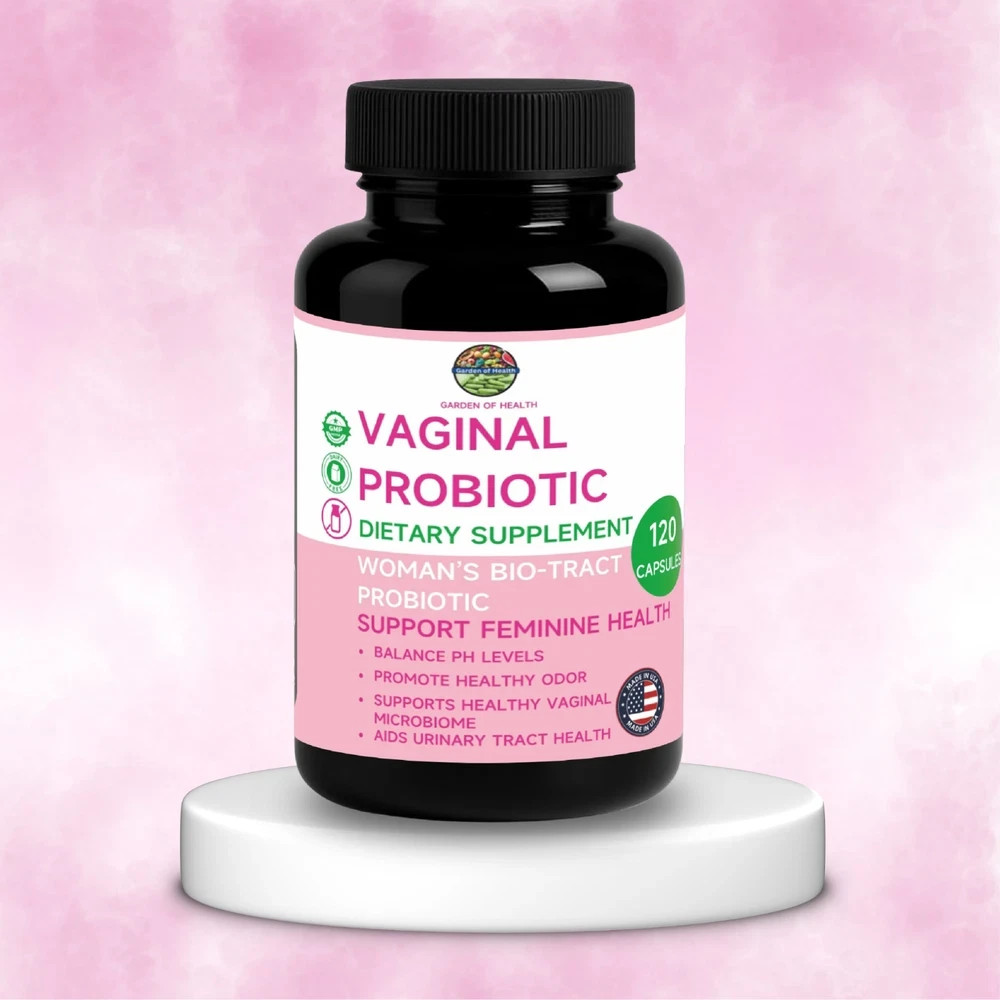 Garden Of Health Women Vaginnal Probiotic pH Balance Feminine Care 120 Capsules