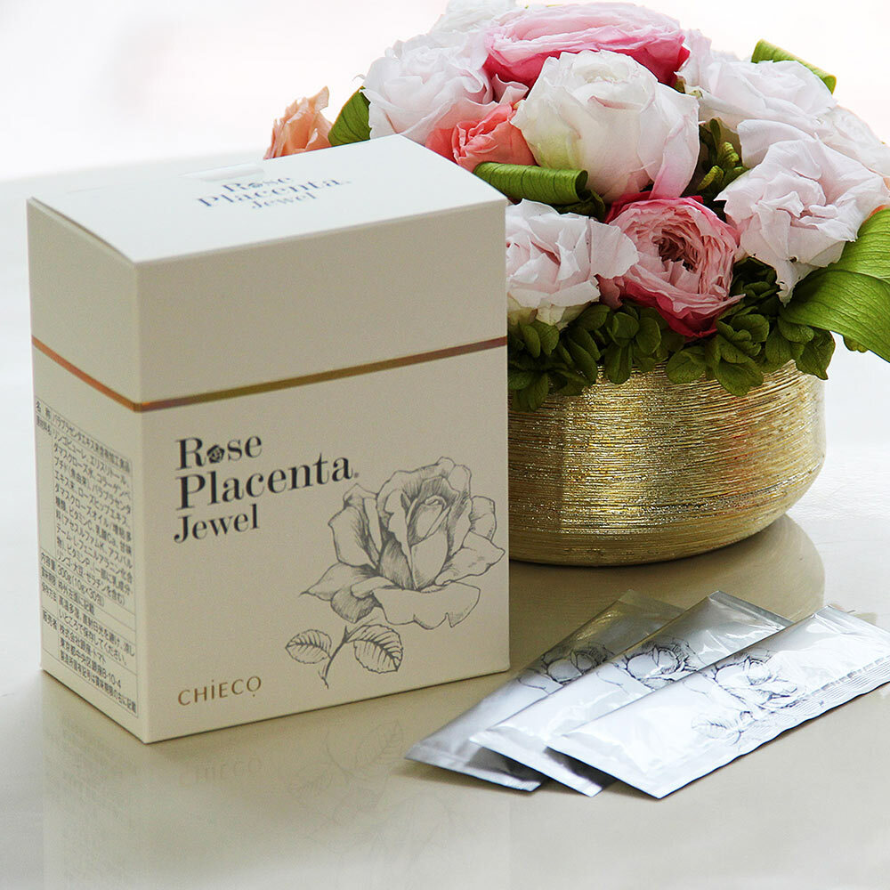 Ginza Tomato CHIECO Rose Placenta Jewel Collagen Peptide Vitamin C MADE IN JAPAN