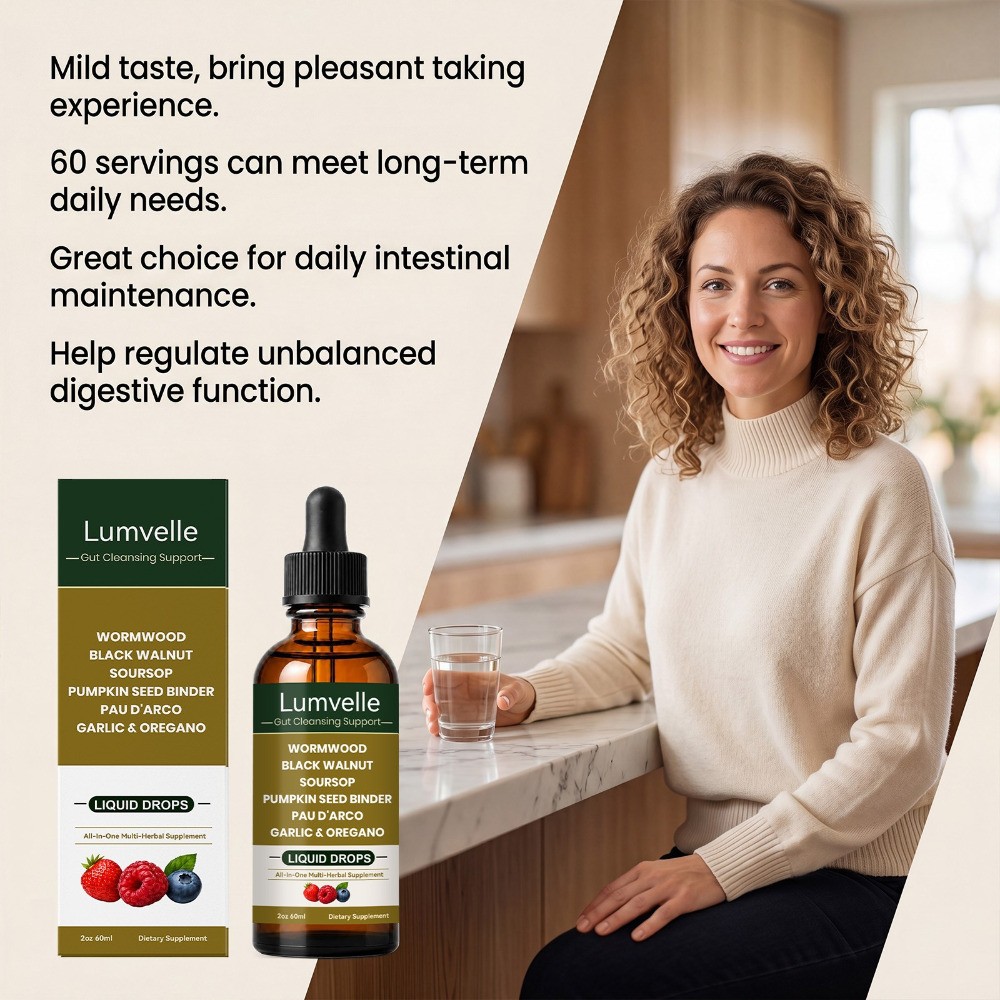 2PCS LUMVELLE Wild Harvest Wormwood Botanical Liquid Herbal Drops 60ml~20%OFF US