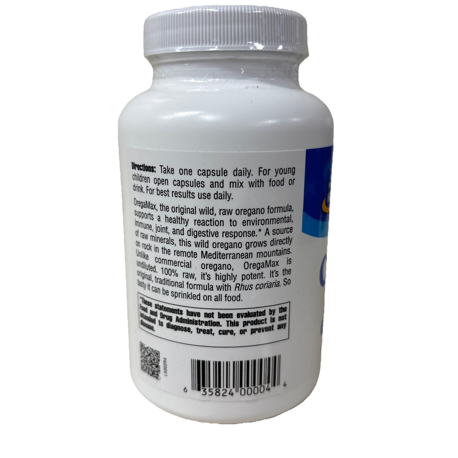Oregamax North American Herb and Spice 90 Vegi Caps Non-GMO BB 11/2027