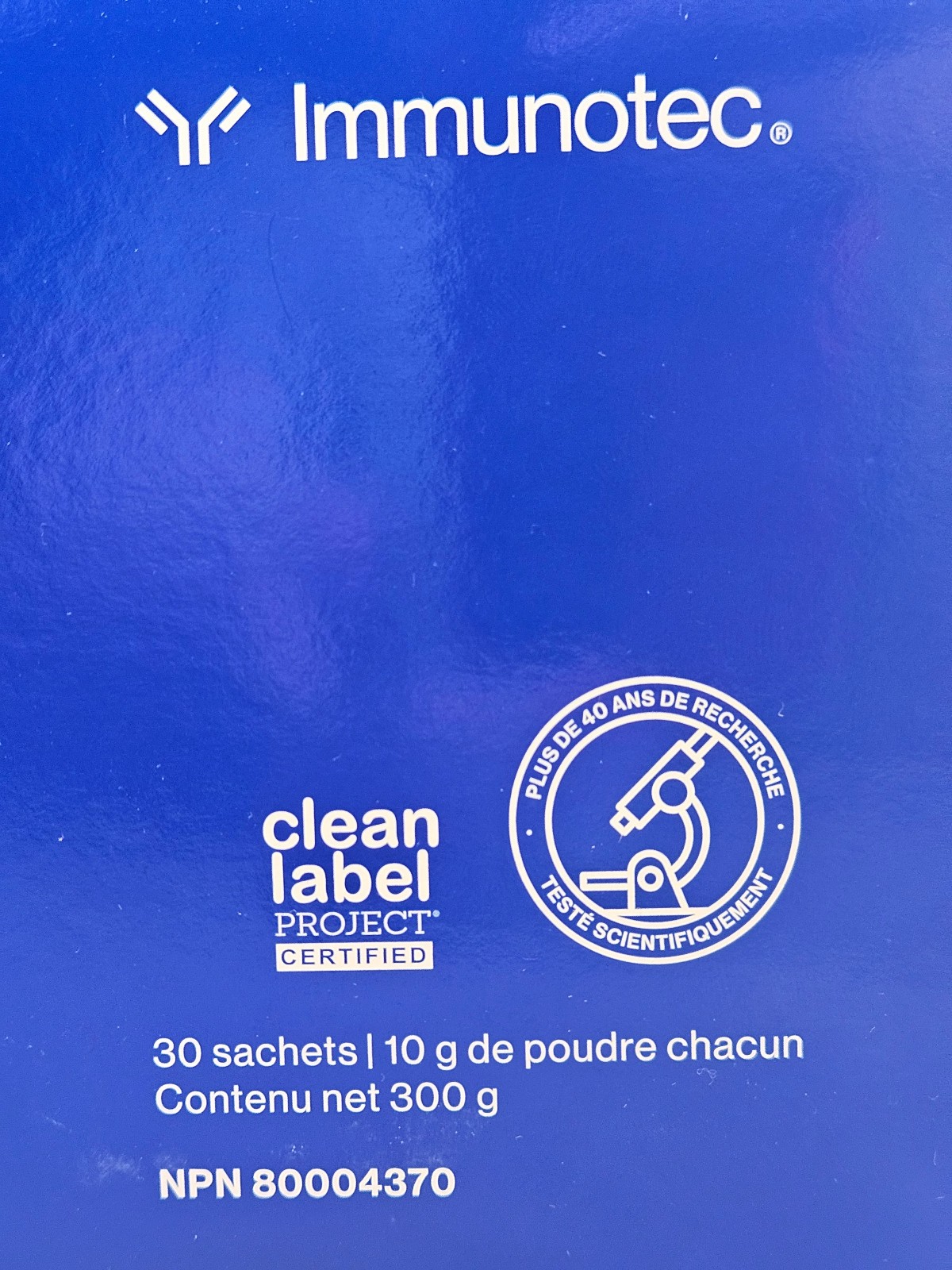 Immunotec Immunocal Classic Regular – 30 pouches – Exp 9/2028 – New! Sealed!