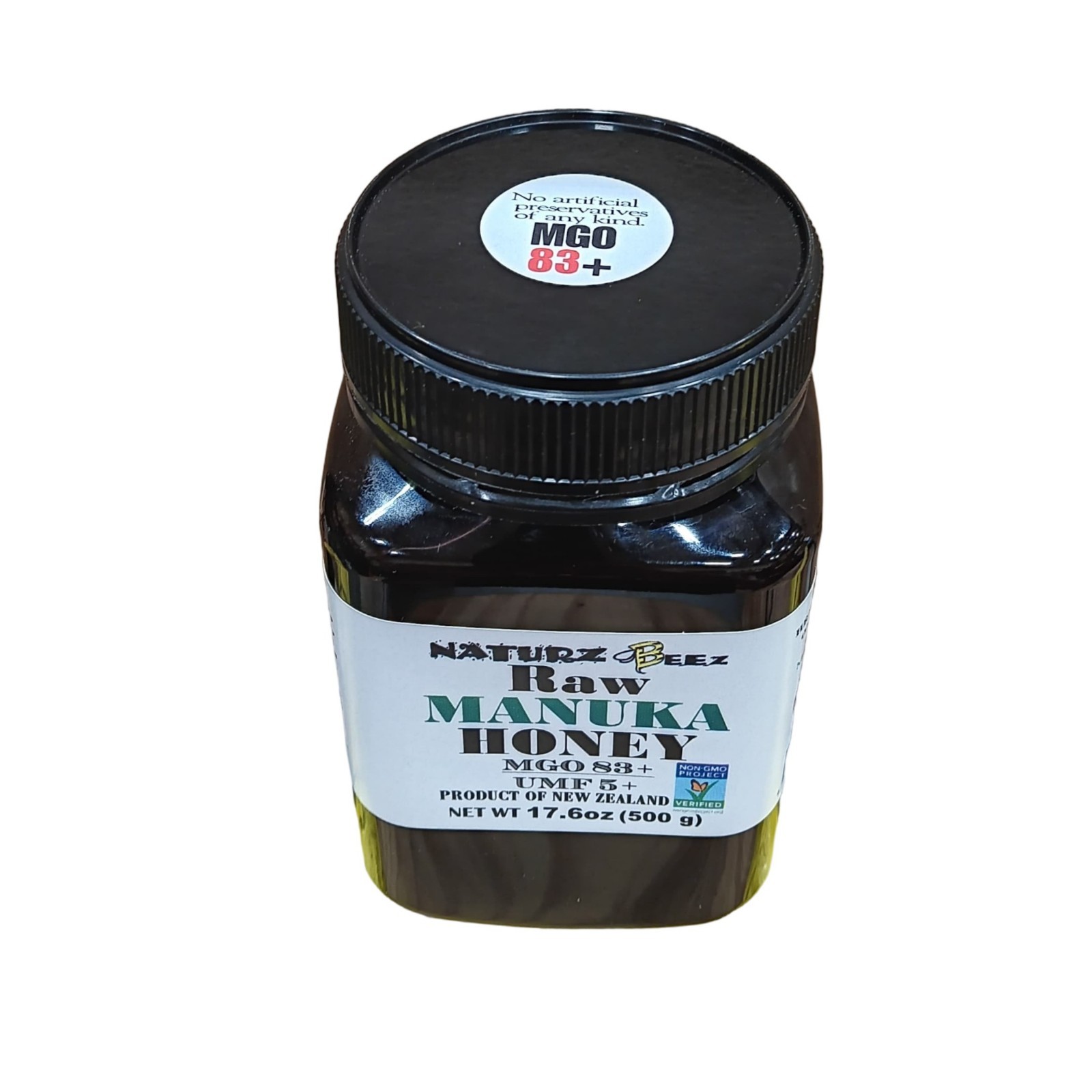 MANUKA HONEY 12-Pack MGO 60+ 1.1Lb 17.6oz NEW ZEALAND MANUKA HONEY 5+