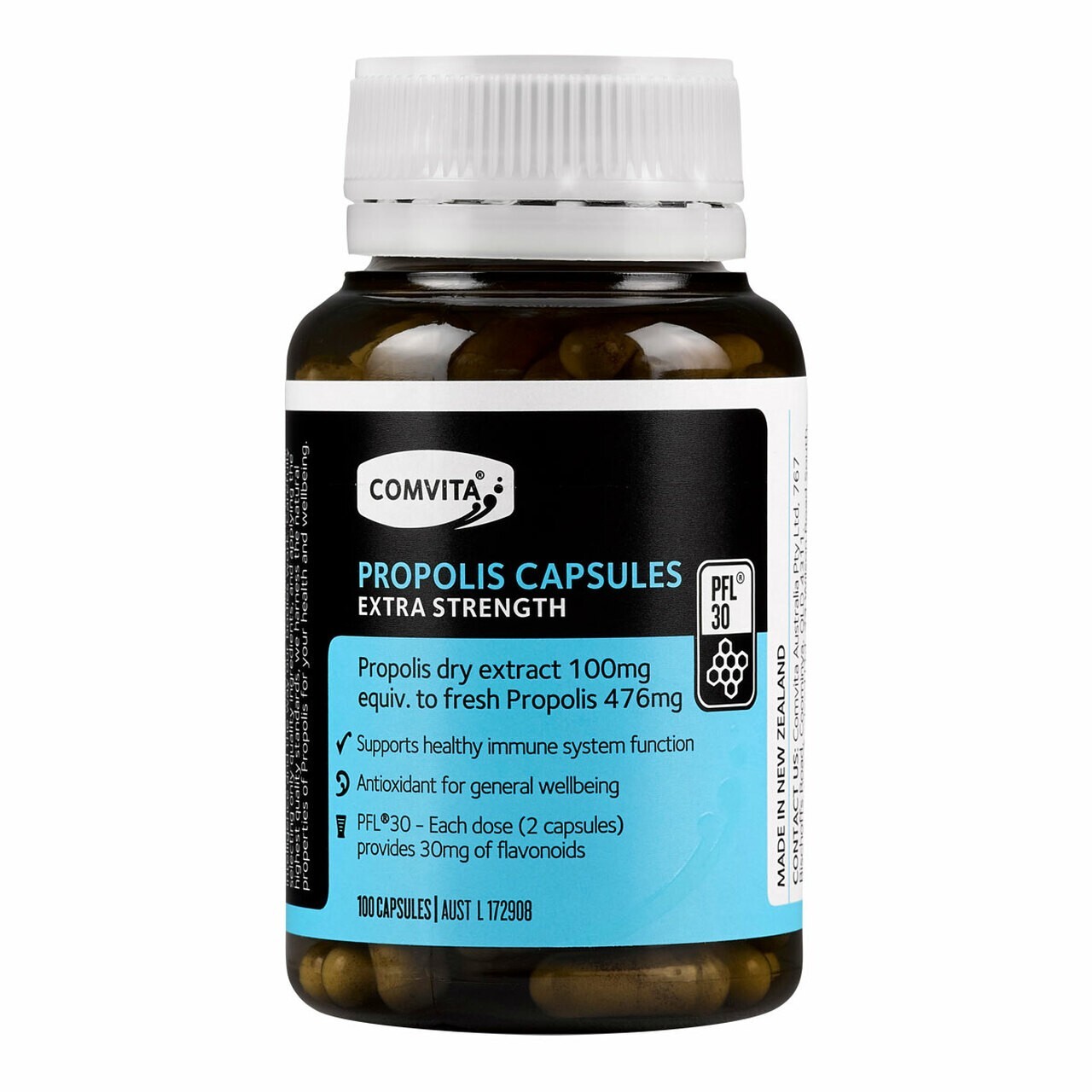 COMVITA Propolis Capsules PFL30 (Extra Strength) (250 Capsules)