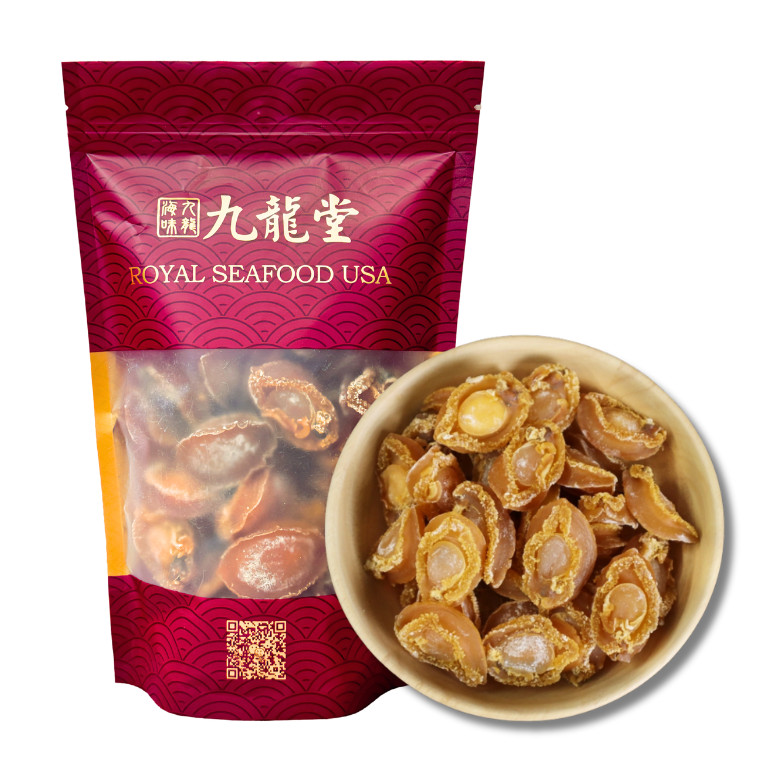 Royal Seafood USA Dried Abalone Premium Grade 野生南美干鮑魚 半磅或一磅 鲜甜好吃