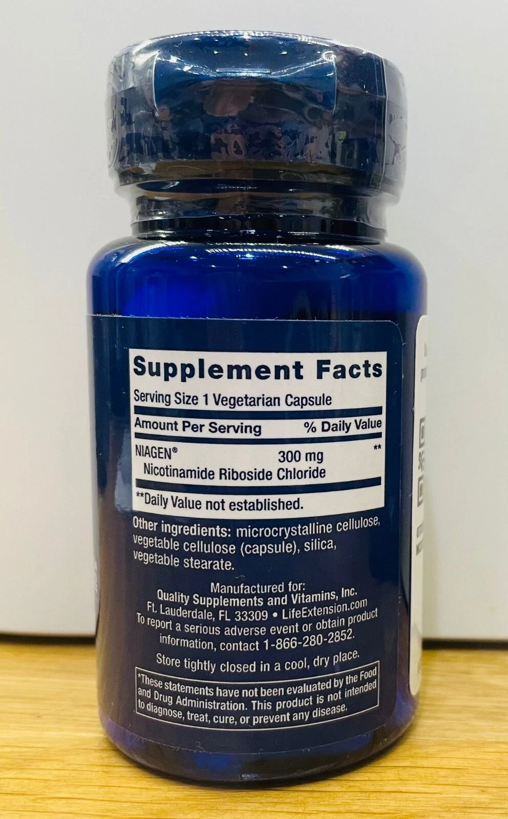 Life Extension Nad+ Cell Regenerator 300mg 30 Caps NEW Exp 8/2027 or Better