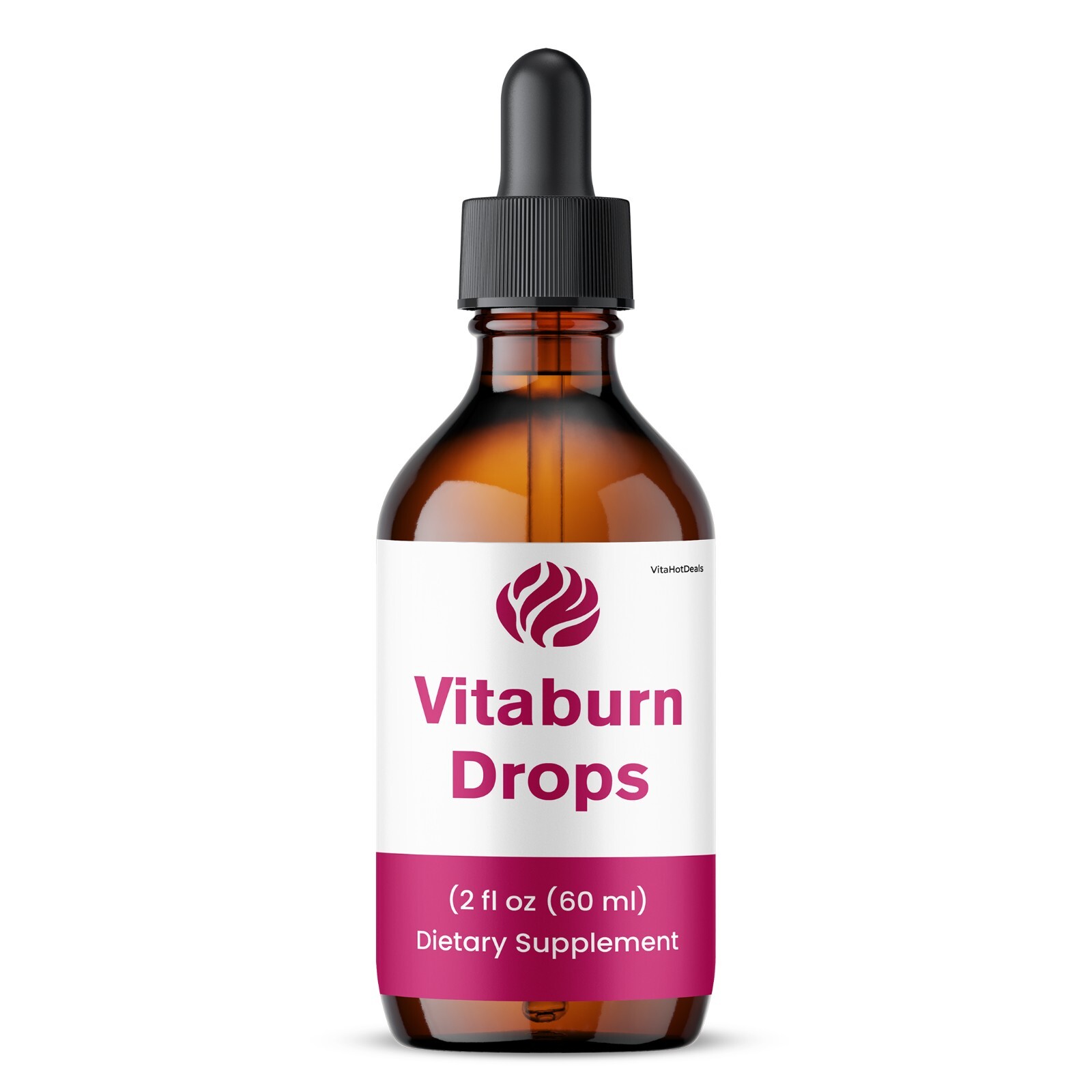 VitaBurn Drops Liquid Supplement, Max Strength Supplement, Vita Burn (2 Pack)