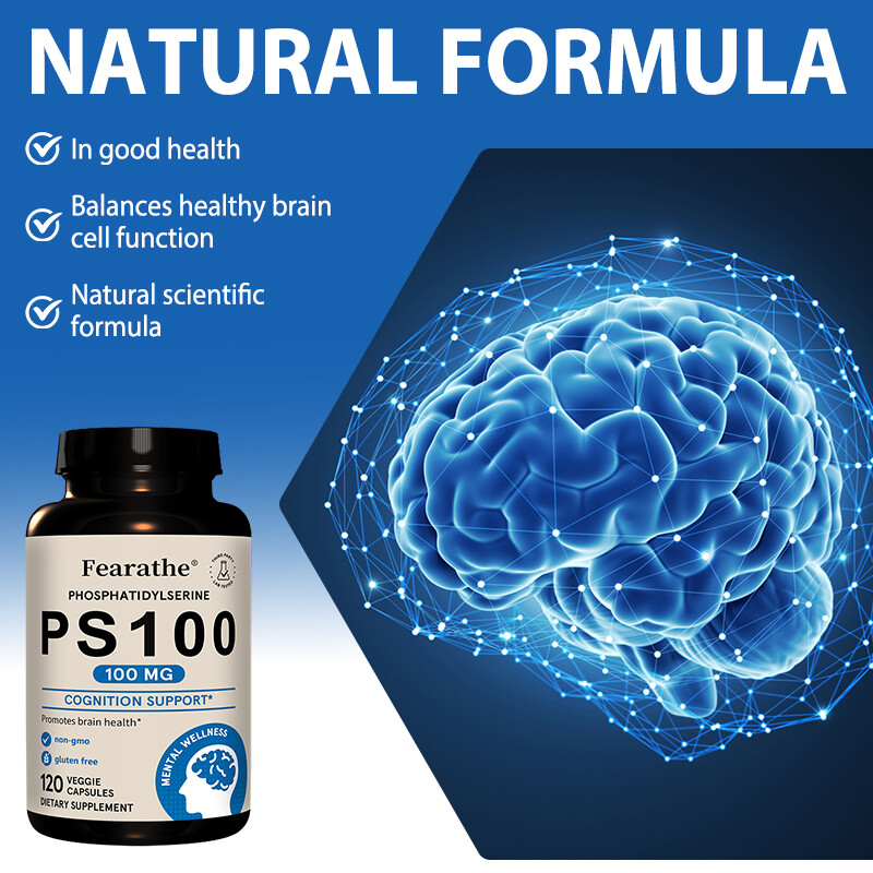 Fearathe PS100 Phosphatidy 100mg Brain Health & Cognition