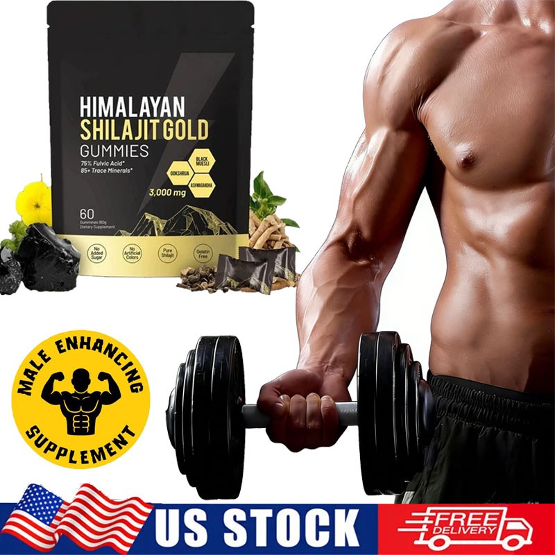 Shilajit 300 Gummies, Shilajit Micronutrient Supplement, Himalayan Premium New