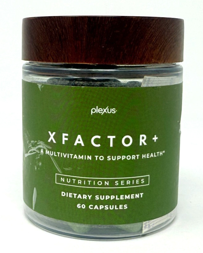 Plexus XFACTOR + PLUS MultiVitamin 60 Capsules, EXP: 2027++