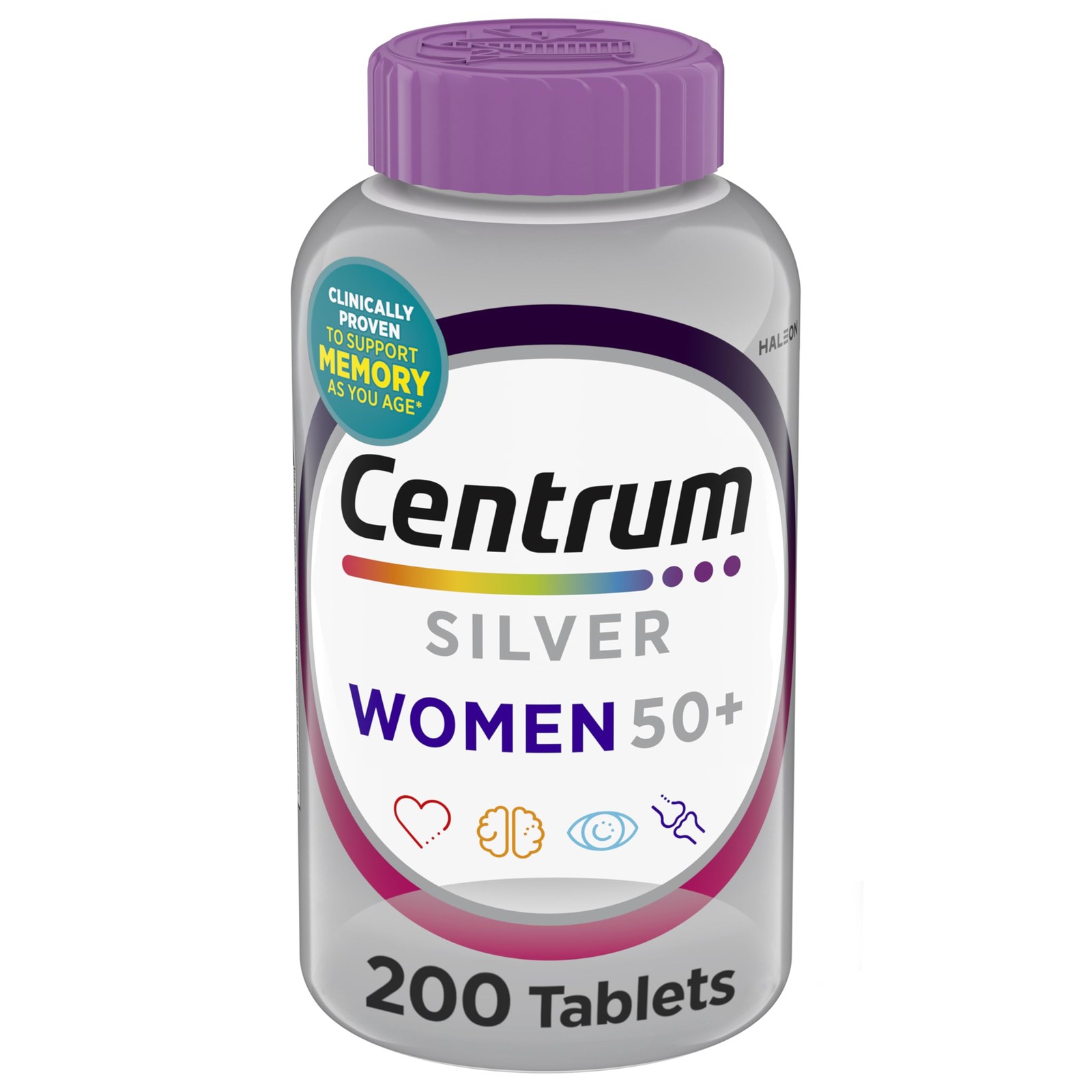 Centrum Silver Women’s Multivitamin for Women 50 200 Count (Pack of 1), Woman
