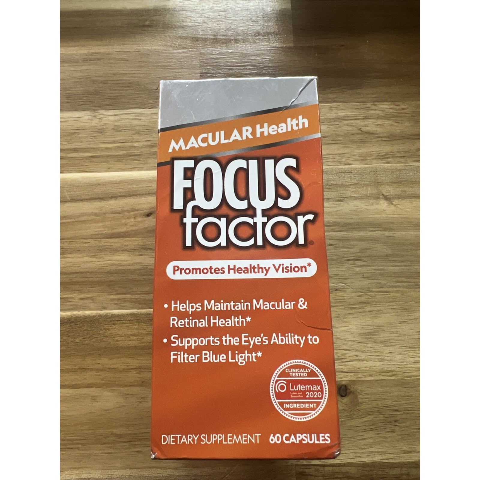 Focus Factor Retinal & Macular Health 60 Capsules Promotes Healthy Vision 06/25