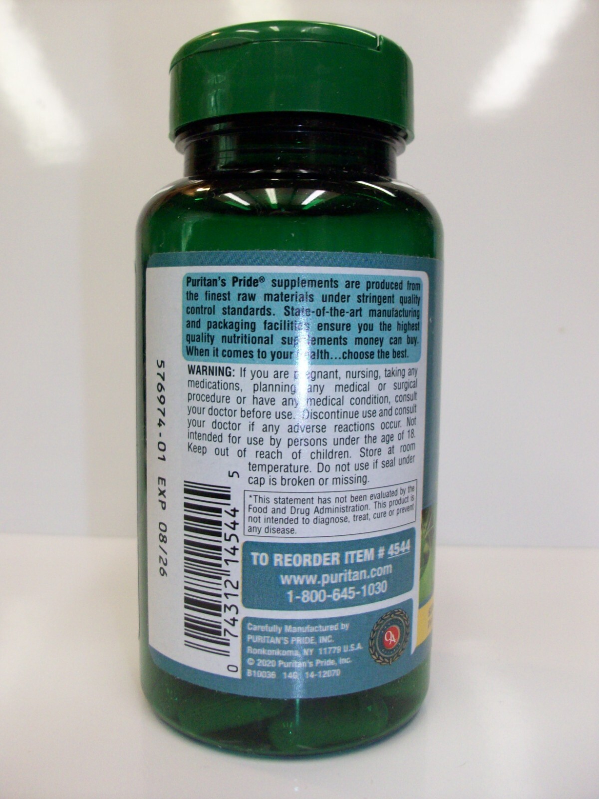 Ginkgo Biloba 120 mg 100 Capsules Supports Healthy Brain Function