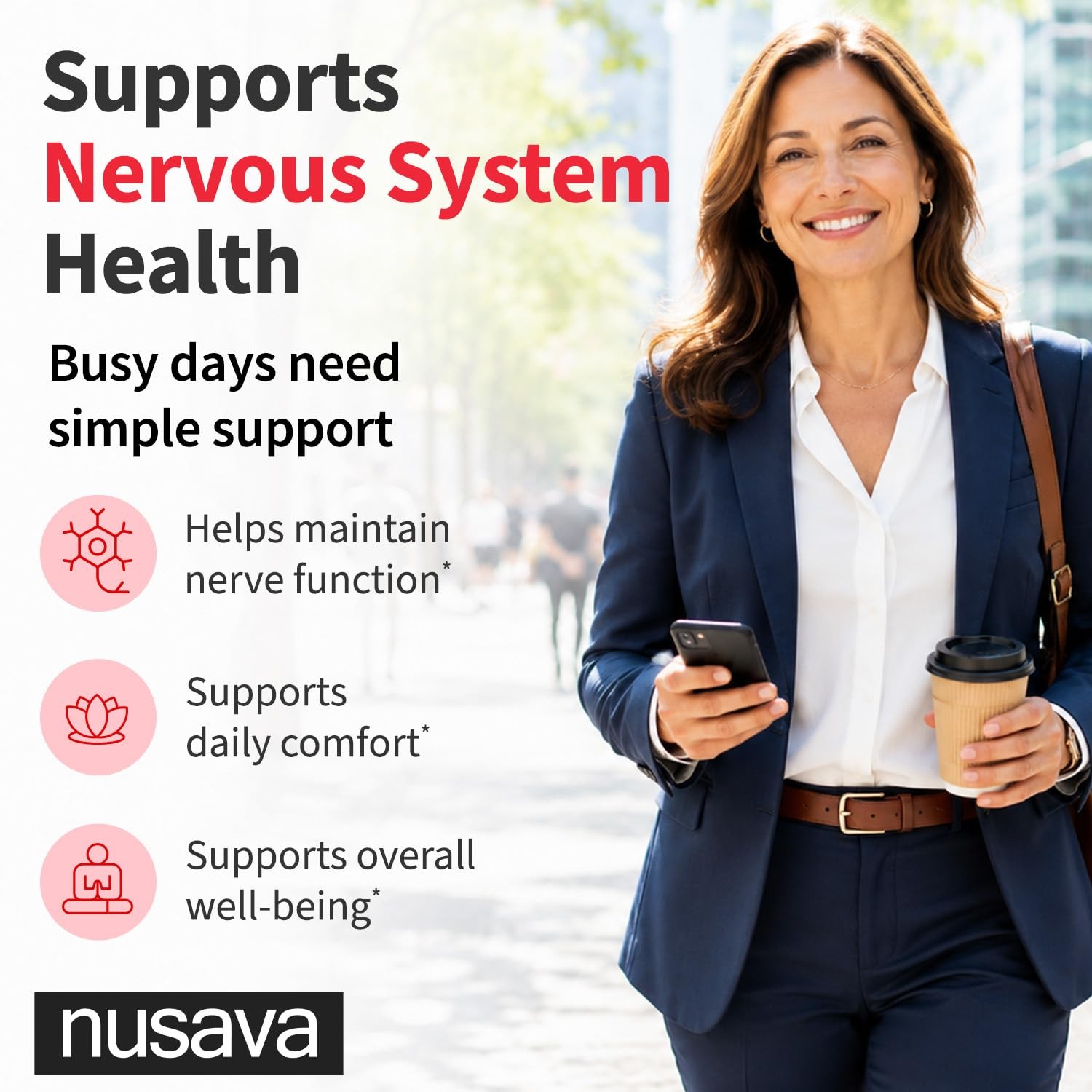 NUSAVA B12 Liquid Drops 5000mcg, Raspberry, Pack of 2 | Energy, Brain and Heart