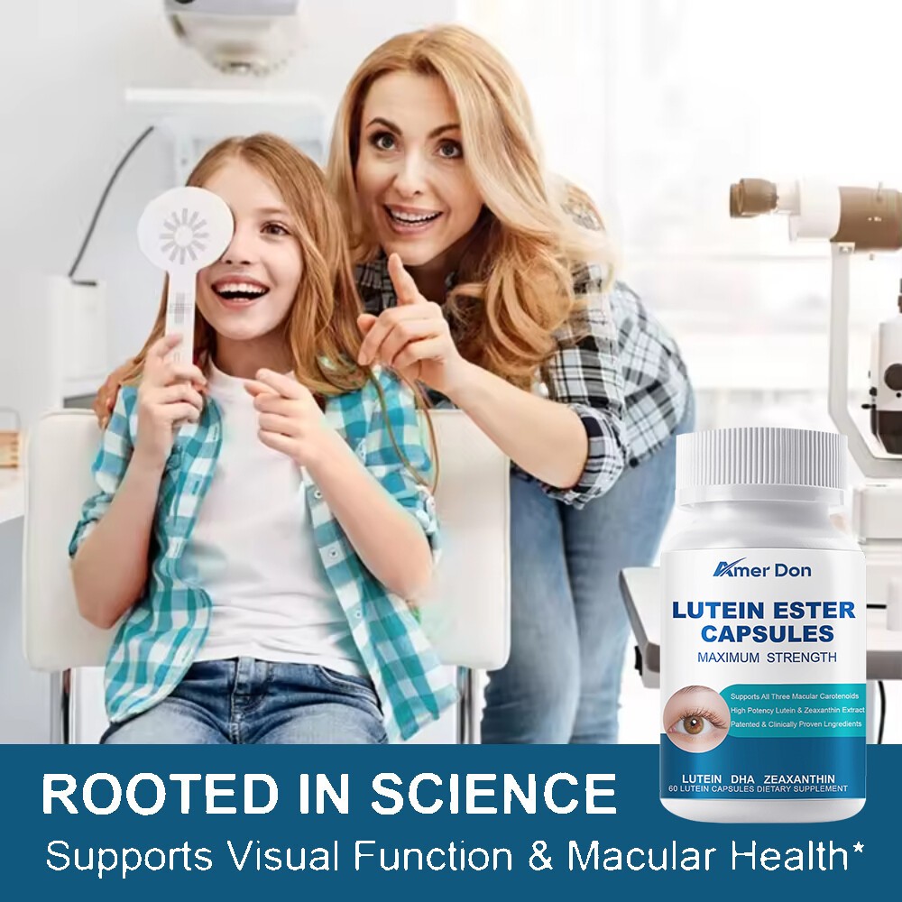 Eye Health Supplement, Lutein and Zeaxanthin, Vision Health, Eye Strain Support