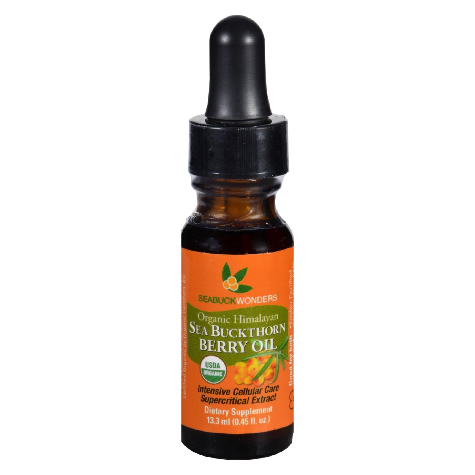 Seabuck Wonders Sea Buckthorn Organic Bry Oil – .45 fl oz