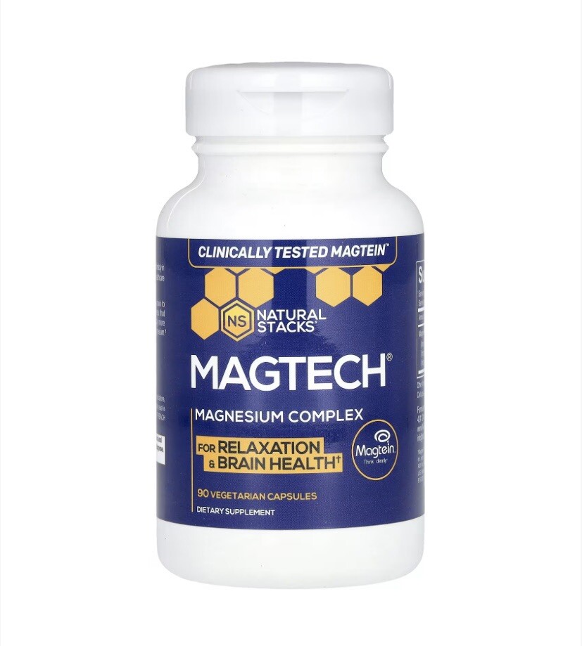 Natural Stacks MagTech, 90 Vegetarian Capsules {Exp:10/2028+}