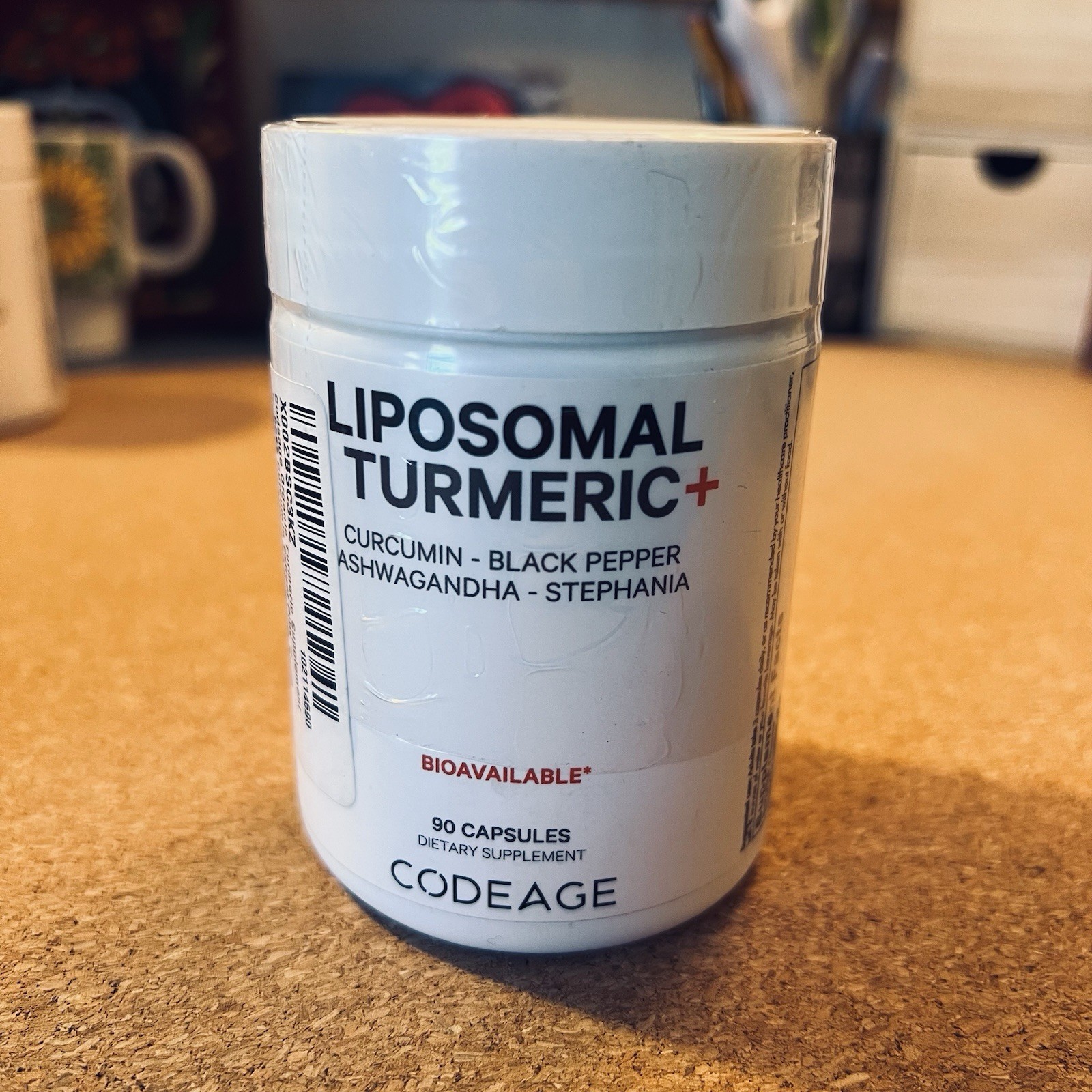 Codeage Liposomal Turmeric+, 90 Vegetable Capsules Exp. 5/2027