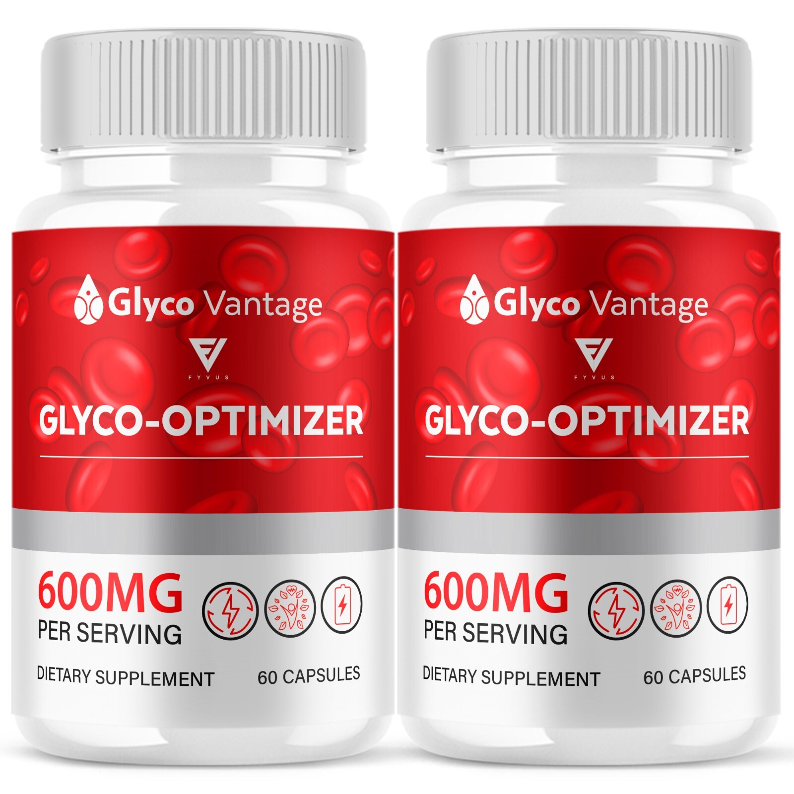 (2 Pack) Glyco Vantage Capsules, Glyco Vantage Glycogen Support (120 Capusles)