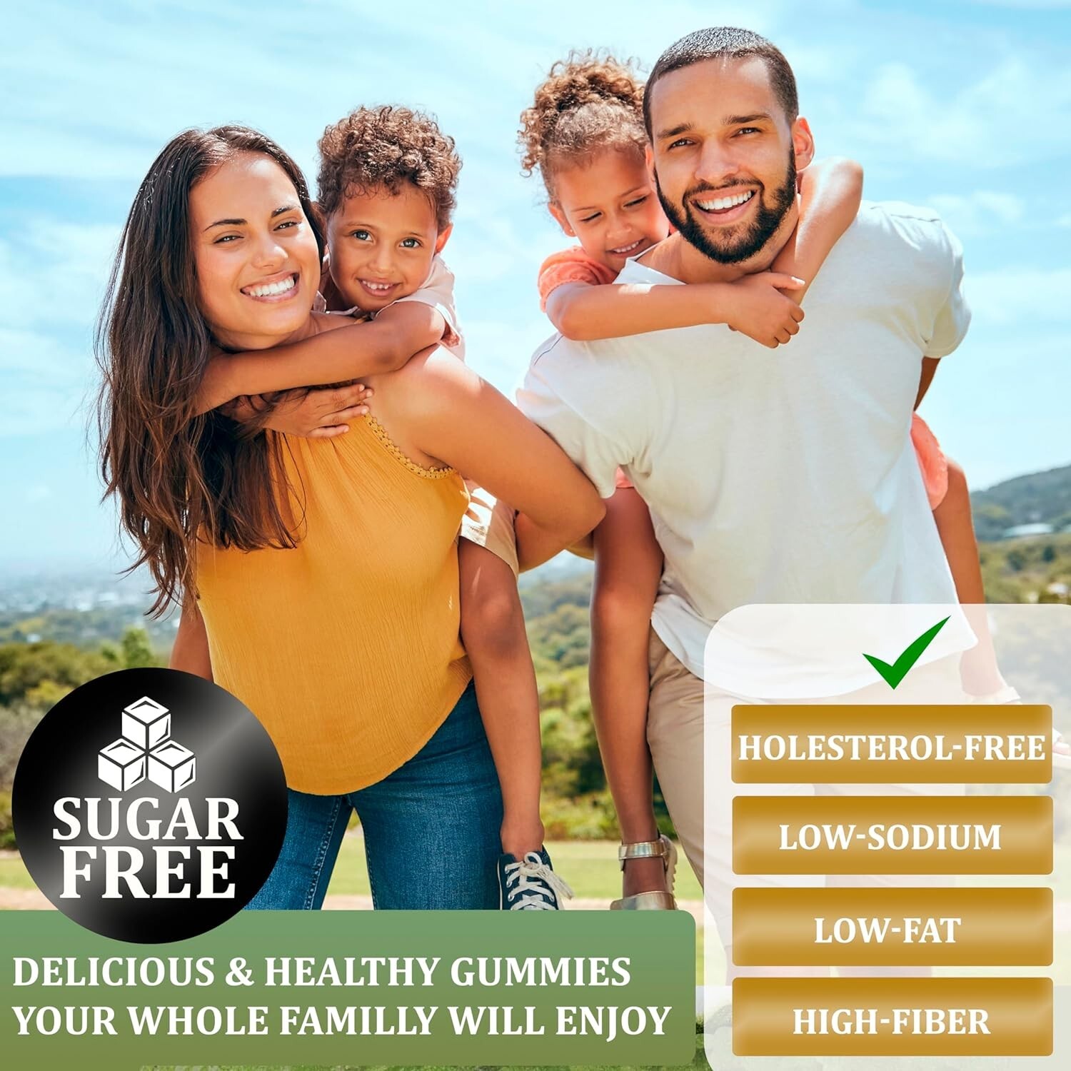 Soursop Leaves & Soursop Fruit Gummies Sugar Free – 3000mg Graviola Extract