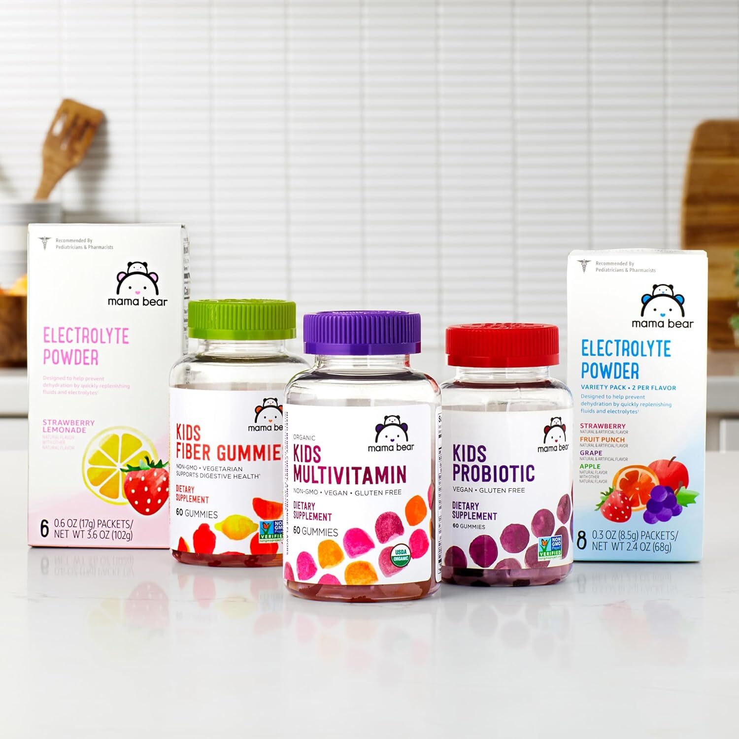 Amazon Brand – Organic Kids Multivita, 60 Gummies, 1 Month Supply (Packaging Ma