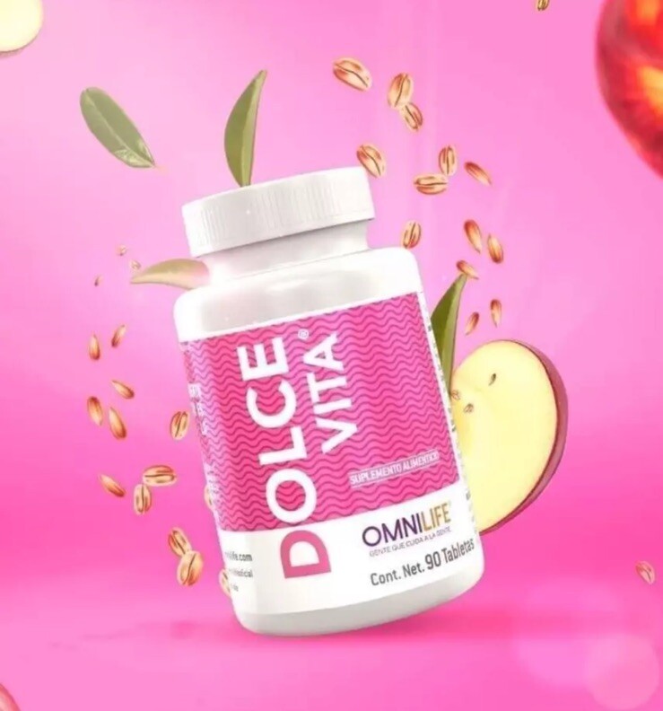 OML Via Dulce | DOLCE VITA Omnilife | 90 Tablets | **Free Shipping**