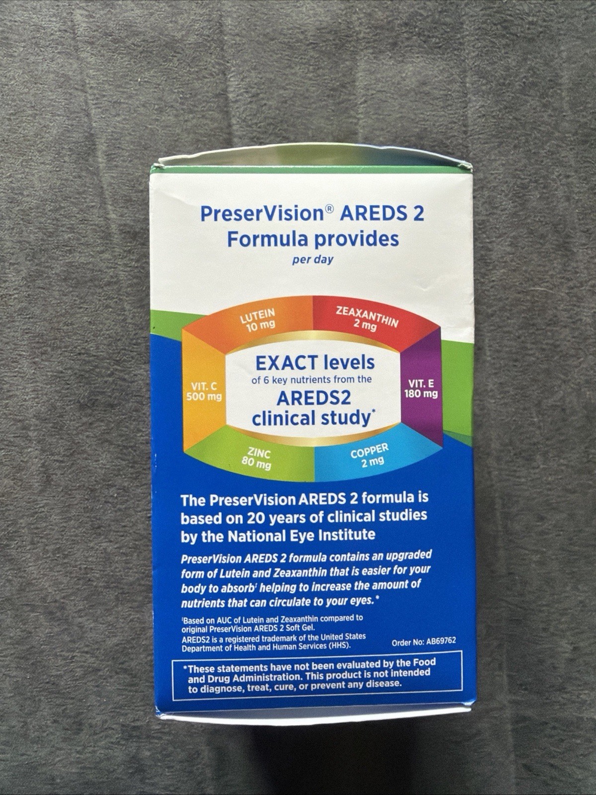 PreserVision Areds 2 Eye Vitamin and Mineral – 120 Softgels EXP 2027+
