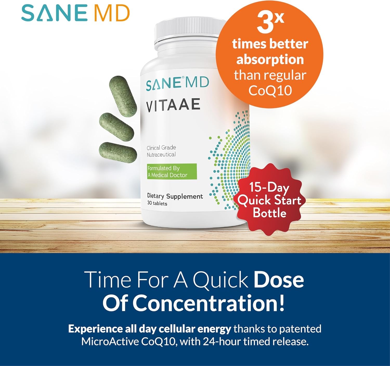 MD Vitaae – Throat Phlegm, Coughing, and Brain Support – Citicoline Supplements