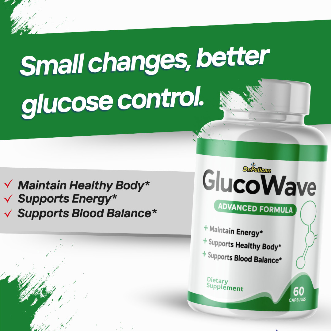Gluco Wave-Blood Support- 4 Bottles- 240 Capsules
