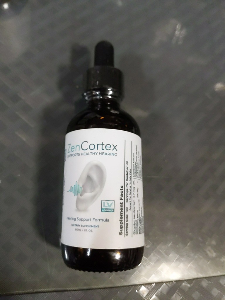 Zen Cortex Oral Drops For Tinnitus & Ringing Ears ZenCortex 2 Fl Oz Exp 2/26 #P2