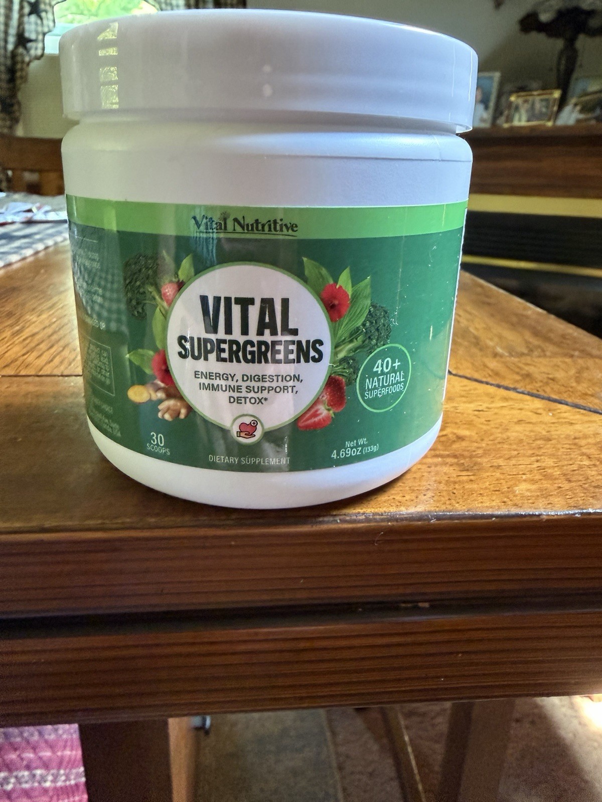 Vital Supergreens. Brand New. Free Shipping. From Vital Nutritive