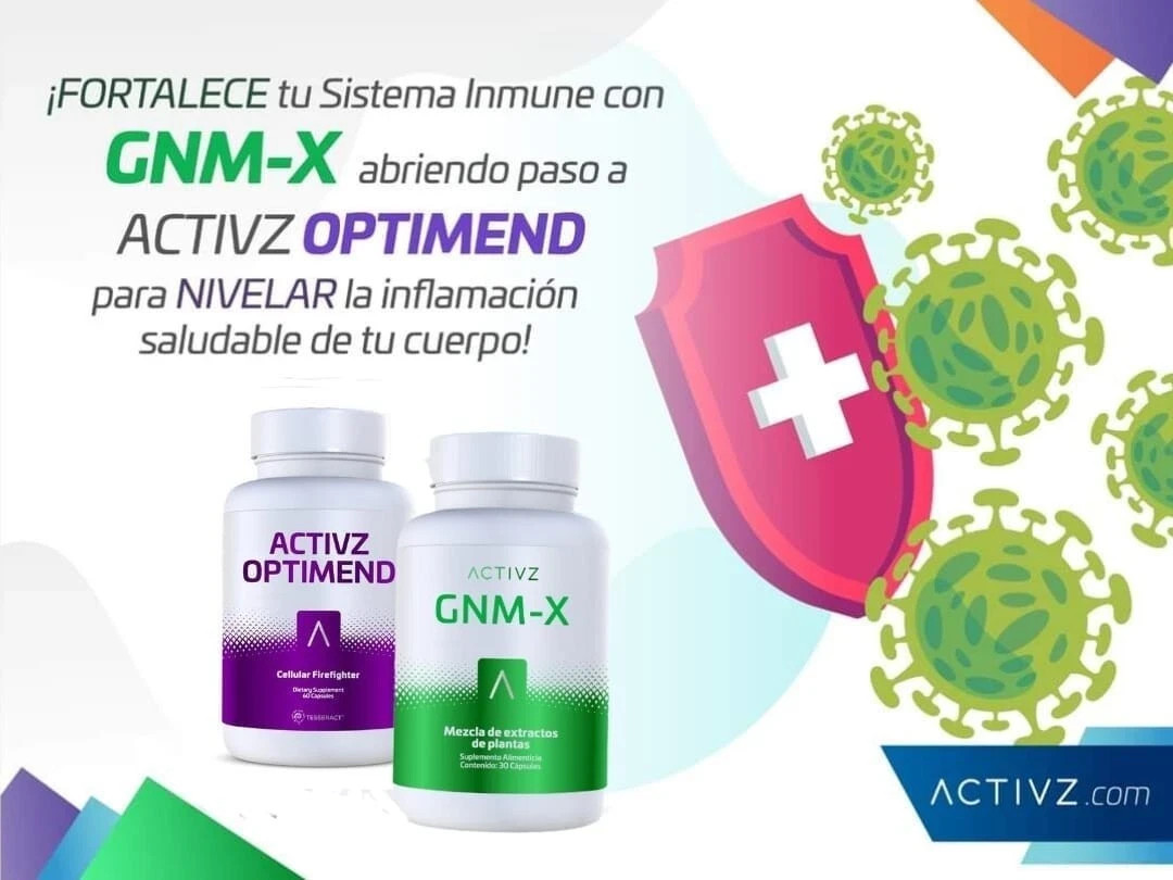 ACTIVZ GNM-X – Nrf2 Activator for Genetic Cellular Defense and Well-Being 3Pack