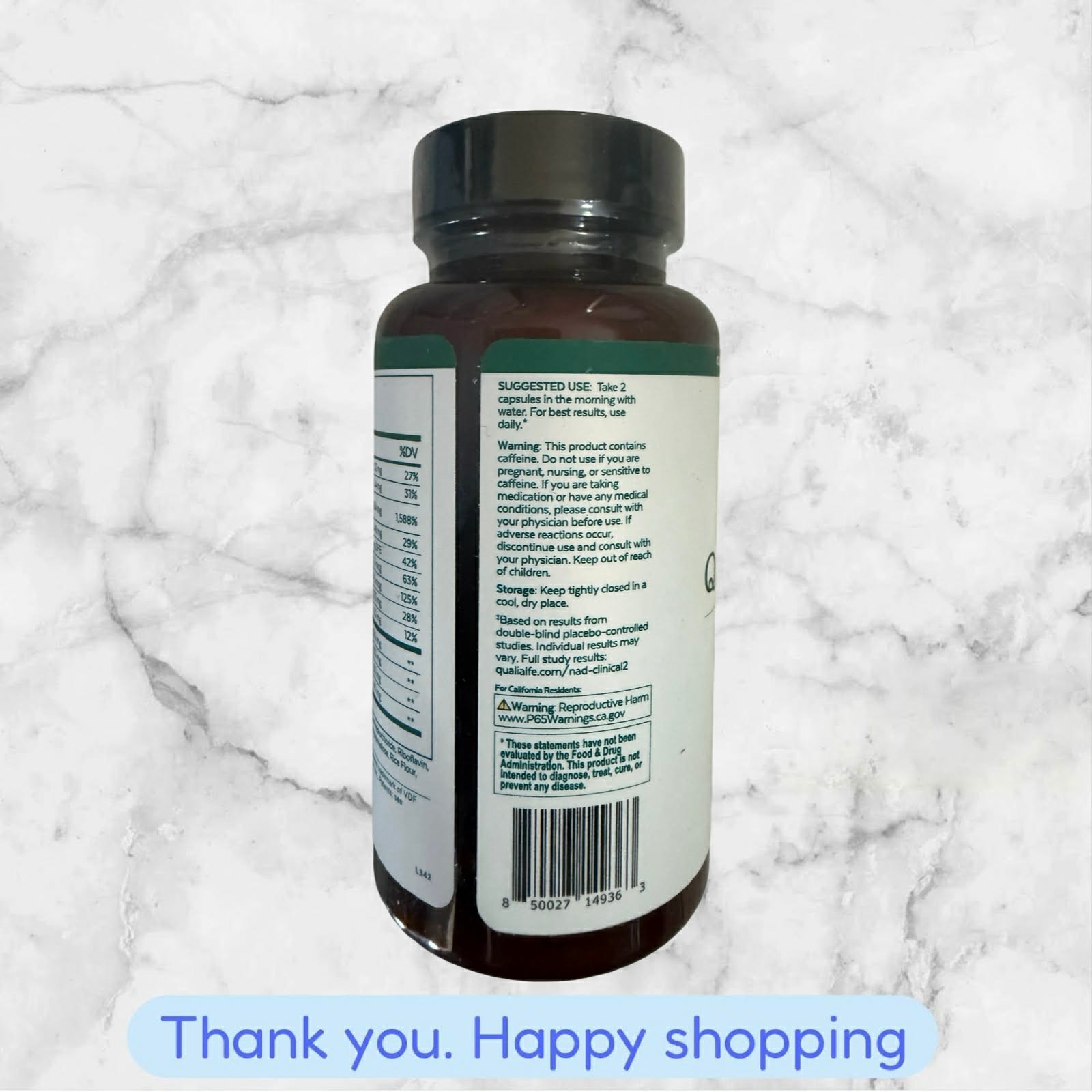 Qualia NAD+ Optimized Aging 42ct Exp2027+ BRAND NEW SHIPPING