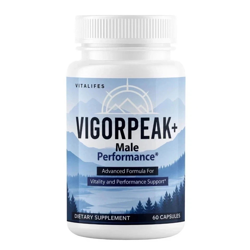 Vigor Peak+ Advanced Male Max Support Supplement Vigorpeak 60 Capsules