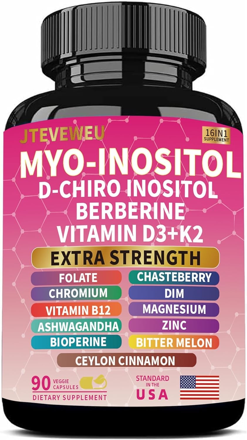 Myo Inositol Supplement – Women’s All-in-One Supplement – with Myo-Inositol