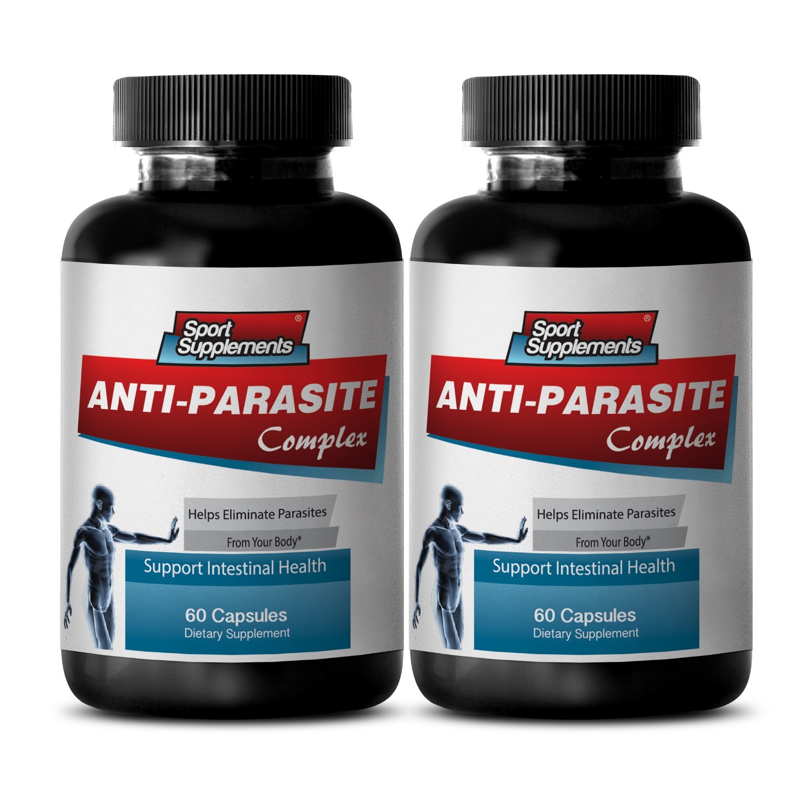 Liver Detox Pills – Anti Parasite Cleanser 1485mg – Black Walnut Hull Powder 2B