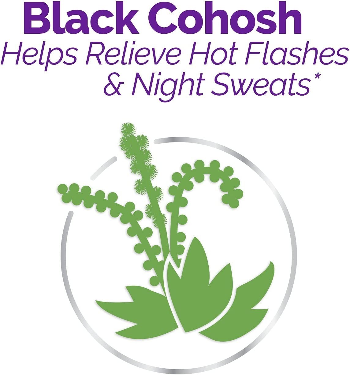 Menopause Relief Supplement – Stress & Energy Boost, Night Sweats & Hot Flashes,
