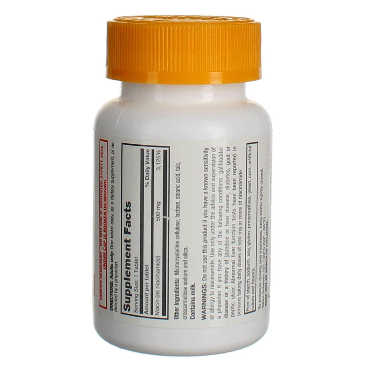 Niacinamide 500mg Nutritional Supplement 100 Tablets for Health and Beauty