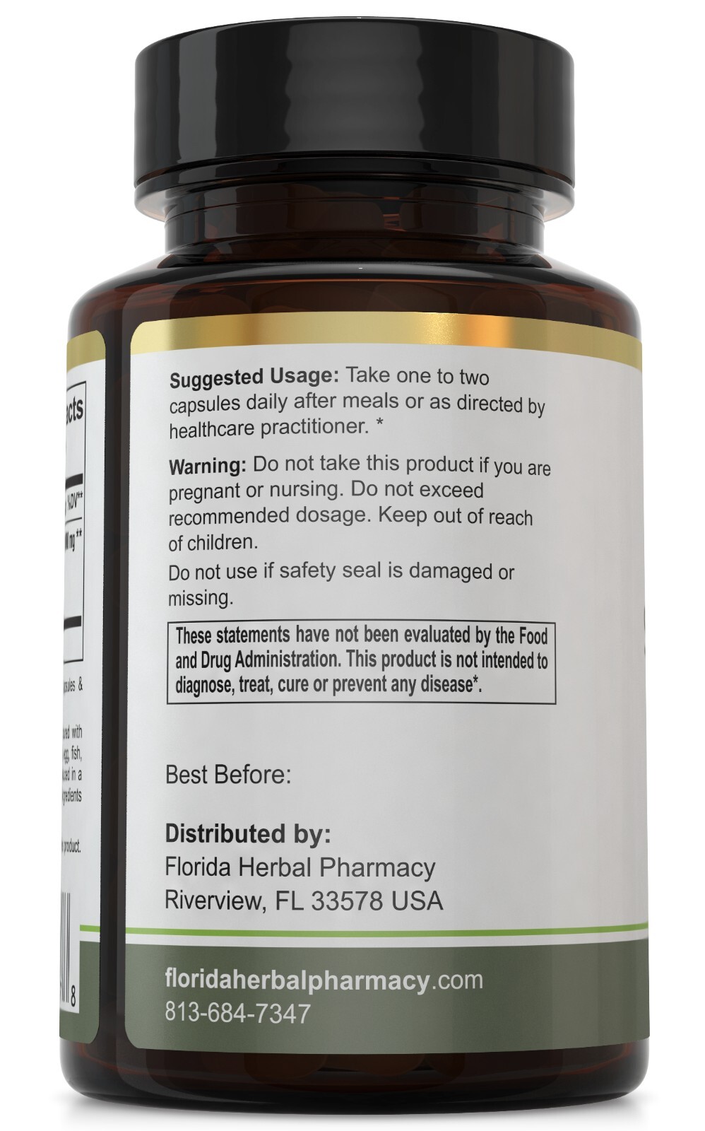 Solomon’s Seal Extract Capsules 10:1 (120 Capsules) 500 mg per Capsule