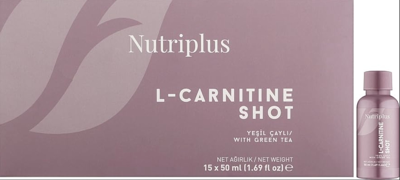 FARMASI L CARNITINE SHOT WITH GREEN TEA 15 BOTTLES 50ml 1.69oz