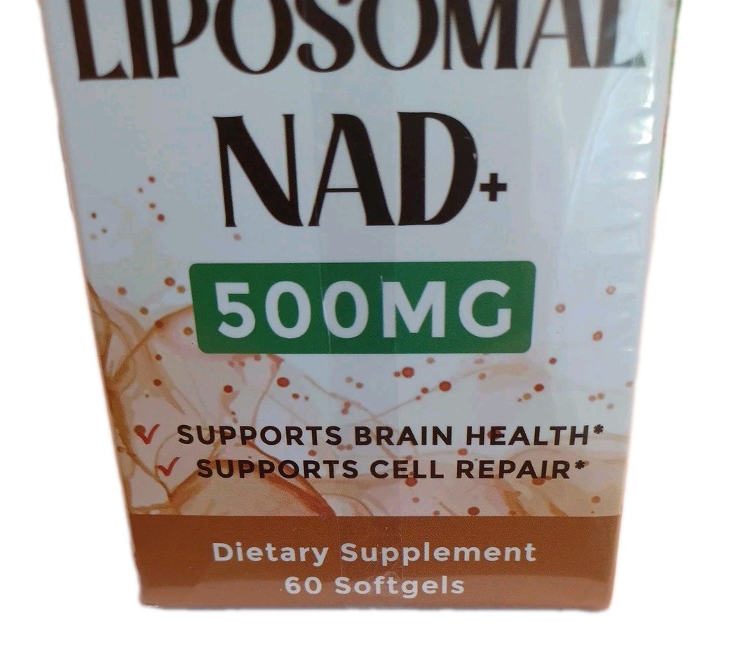NEW Caenciennes Liposomal NAD+ 500 MG Supplement True NAD Plus 60 Softgels 04/28