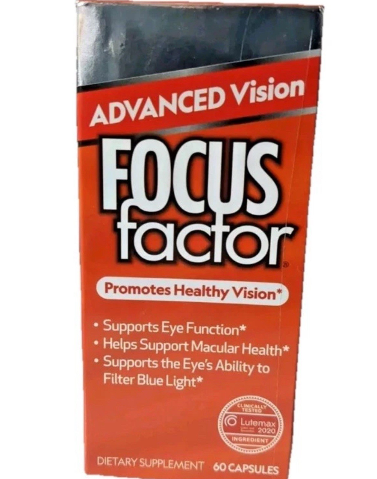 Focus Factor Advanced Vision 60 Capsules Expires: 08/2025
